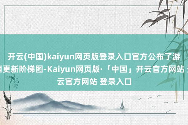 开云(中国)kaiyun网页版登录入口官方公布了游戏的永恒更新阶梯图-Kaiyun网页版·「中国」开云官方网站 登录入口